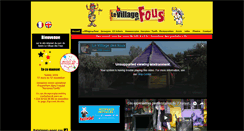 Desktop Screenshot of levillagedesfous.com
